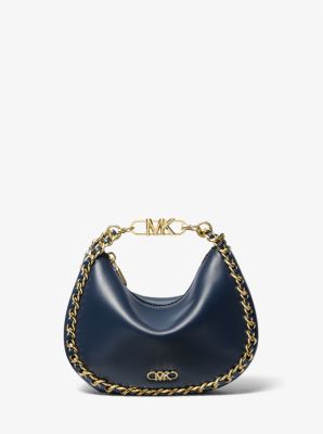Kendall Small Embellished Leather Shoulder Bag image number 0