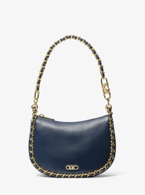 Kendall Small Embellished Leather Shoulder Bag