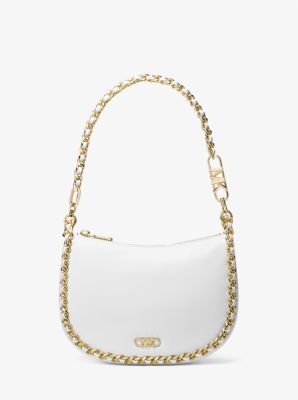 Schultertasche Kendall Small aus Leder mit Verzierung image number 3