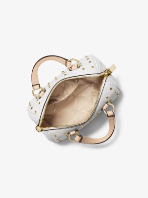 Grayson Small Studded Leather Duffel Crossbody Bag image number 1