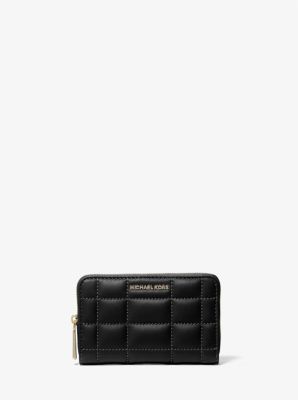 Mk small pebbled leather wallet best sale