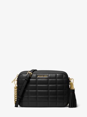 Black cross body bag michael kors sale