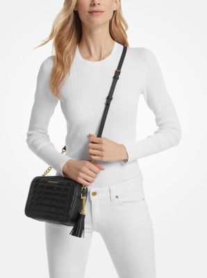 Jet Set Medium Quilted Leather Crossbody Bag | Michael Kors Canada