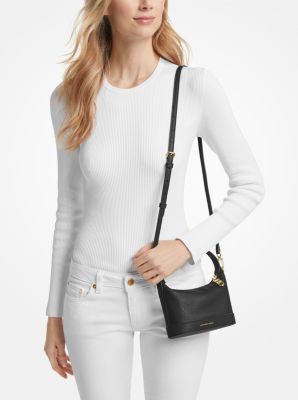 Petit sac bandouli re Wythe en cuir grain Michael Kors Canada