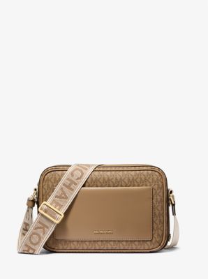 Maeve Large Signature Logo Crossbody Bag