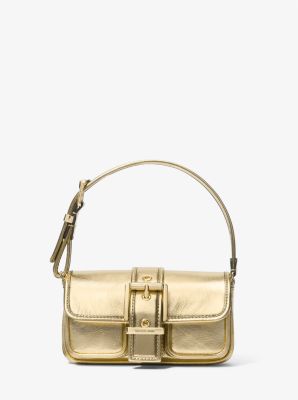 Colby Extra-Small Metallic Leather Shoulder Bag image number 0