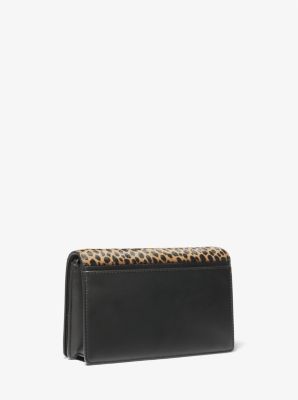 Jet Set Medium Cheetah Print Calf Hair Crossbody Bag image number 2