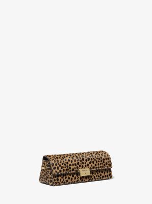 Ludlow Small Cheetah-Print Calf Hair Convertible Pochette image number 4