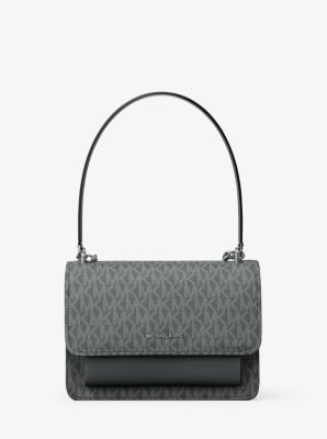 Umhängetasche Claire Small mit Signature-Logomuster