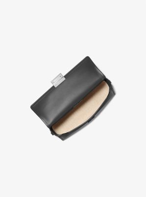 Wandelbare Pochette Ludlow Small aus Leder