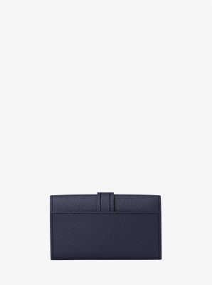 Nolita Medium Pebbled Leather Tri-Fold Wallet