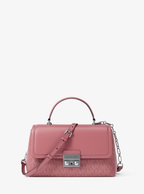 MK Henkeltasche Tribeca Extra-Small Mit Signature-Logomuster - Rosa
