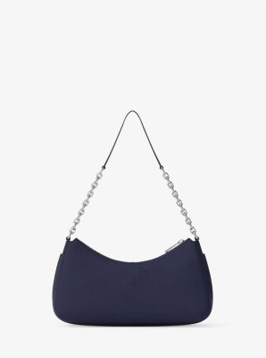 Bolso pochette Nolita mediano de piel nobuck con cadena