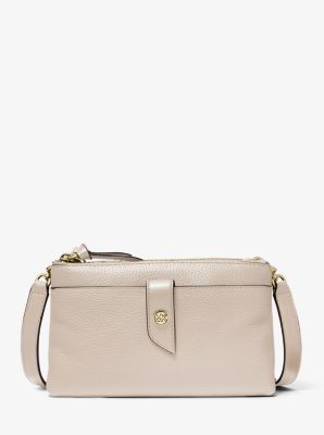 mk double zip crossbody