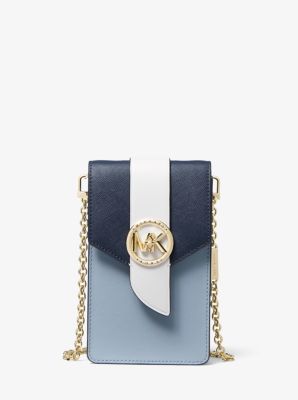 Michael Michael Kors Small Saffiano Leather Smartphone Crossbody Bag