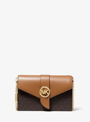 michael kors crossbody logo bag