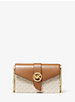 Medium Logo and Leather Convertible Crossbody Bag image number 0