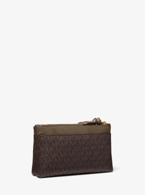 Medium Logo Double-Zip Crossbody Bag image number 2