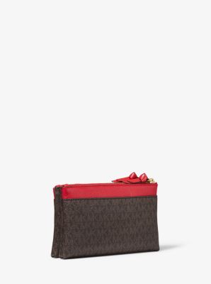 Medium Logo DoubleZip Crossbody Bag Michael Kors