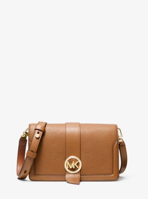 MK Charm Medium Pebbled Leather Crossbody Bag | Michael Kors