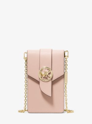 Small Saffiano Leather Smartphone Crossbody Bag | Michael Kors