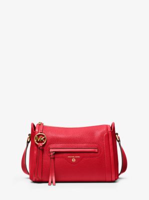 red michael kors crossbody bag