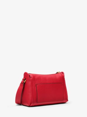 Grand sac a bandouliere Carine en cuir graine Michael Kors Canada