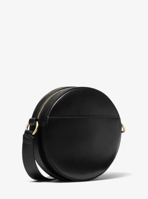 Sac à bandoulière Delancey rond de taille moyenne en cuir image number 2