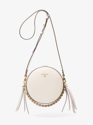 Sac bandouli re rond Delancey de taille moyenne en cuir