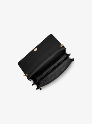 Daniela Large Saffiano Leather Crossbody Bag: Handbags