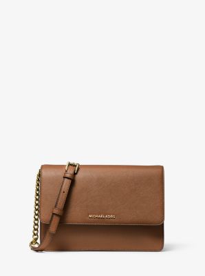 Michael kors daniela large crossbody black discount