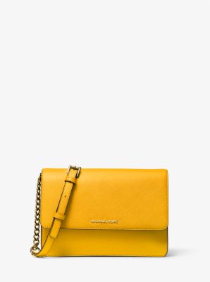 Daniela Large Saffiano Leather Crossbody Bag image number 0