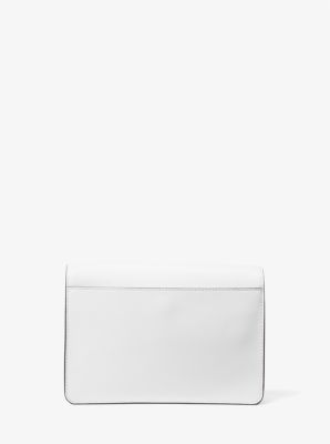 Borsa a tracolla Daniela grande in pelle Saffiano image number 4