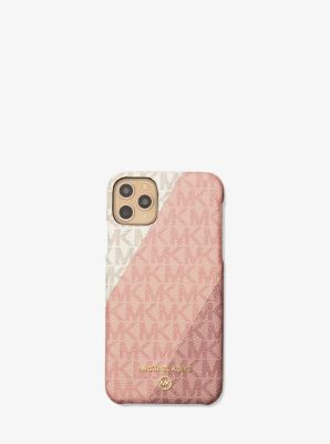 Color-Block Logo Phone Cover for iPhone 11 Pro Max | Michael Kors