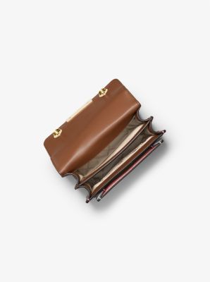 Jade Extra-Small Tri-Color Logo Crossbody Bag