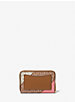 Petit portefeuille à logo à blocs de couleurs image number 2