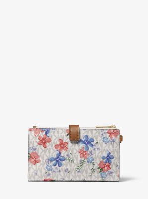 Michael kors sales wallet floral