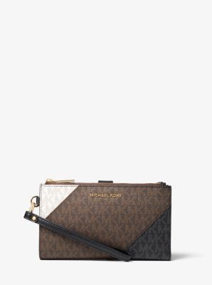 michael kors wallet luggage color