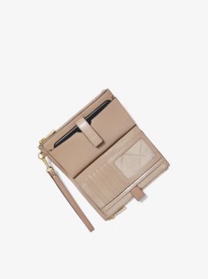 Adele Color-Block Logo Smartphone Wallet