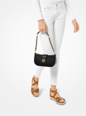 Carmen Extra-Small Saffiano Leather Shoulder Bag