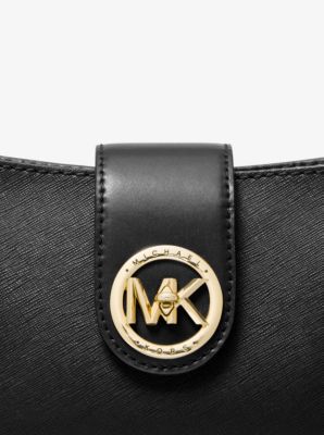 Michael Kors Carmen XS Leather Pouchette Shoulder Bag