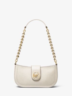 Michael Kors Carmen Small Pouchette Shoulder Bag Mulberry