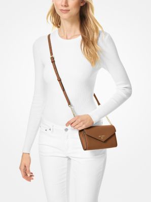 MICHAEL Michael Kors Large Monogram Leather Convertible Crossbody