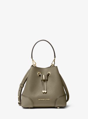 michael kors mercer leather crossbody black