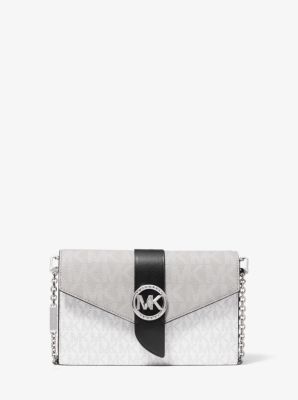 Medium Color-Block Logo Convertible Crossbody Bag | Michael Kors
