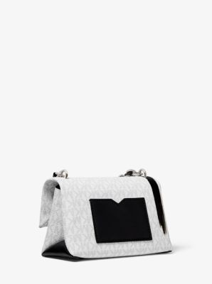 Cece Extra-Small Logo Painterly Stripe Crossbody Bag image number 2