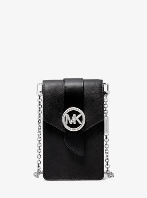 michael kors phone crossbody leather