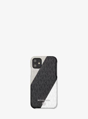 Color-Block Logo Phone Cover for iPhone 11 | Michael Kors