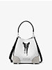 Mercer Gallery Extra-Small Color-Block Logo Crossbody Bag image number 0
