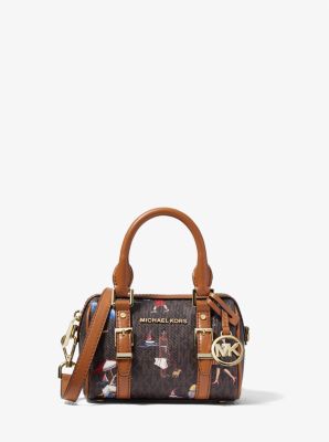 Michael Kors Travel Bag Jet Set Travel Girls Large Weekender Brown MK